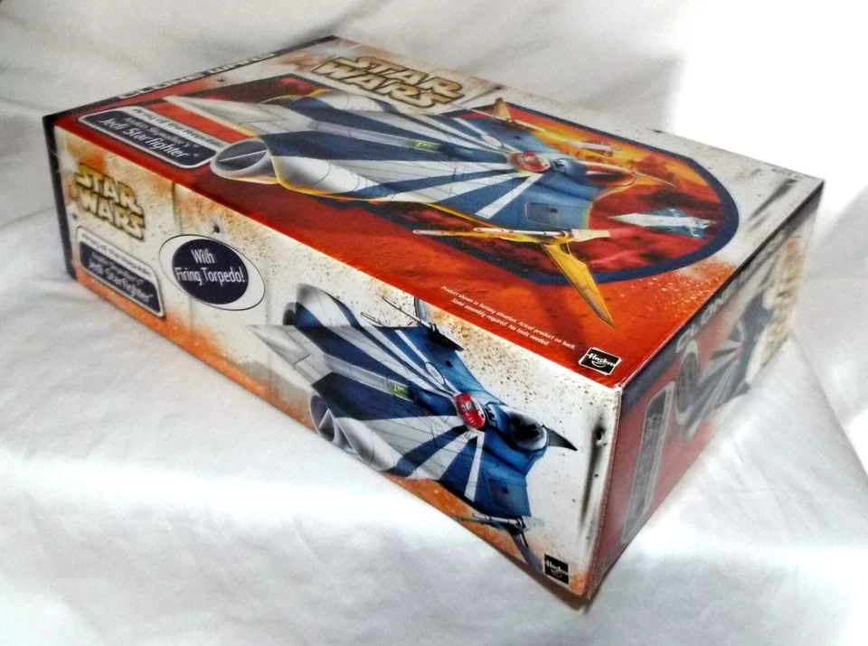 Star Wars The Clone Wars Anakin Skywalker's Jedi Starfighter 2003 Hasbro - Image 4 of 4