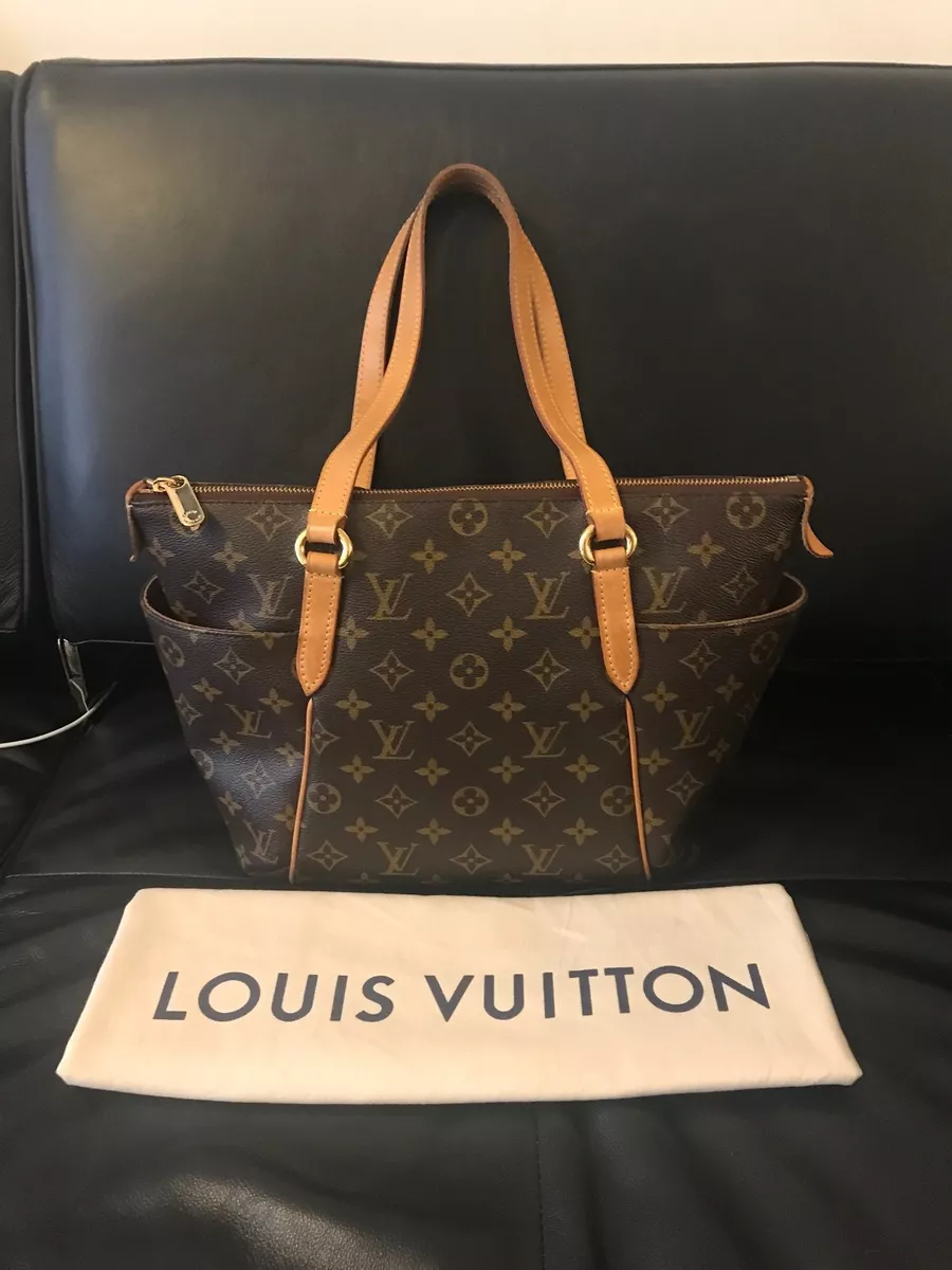 Louis Vuitton Totally PM Monogram Tote Shoulder Bag *Pre-Owned* Free  Shipping