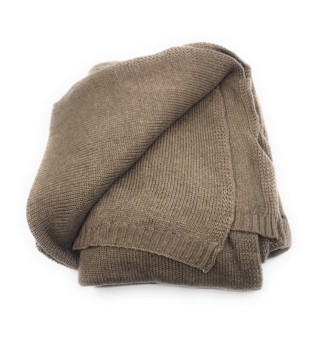 Cashmere Knit Soft Travel Wrap or Throw Blanket Handmade in Nepal 36" x 80" - Picture 18 of 25