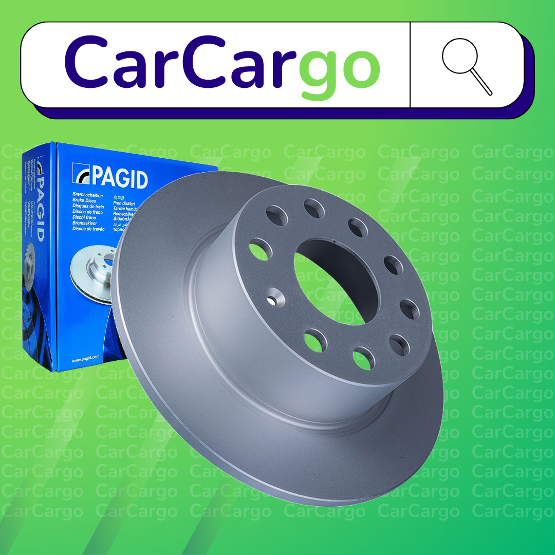 Pagid Solid Rear Brake Discs Pair For Skoda Octavia 1.6 TDI 4x4 2015-2020 253 mm
