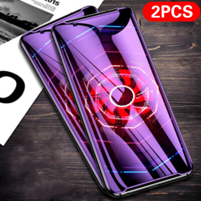 2-Pack Matte Tempered Glass Screen Protector For Red Magic 9/8/7/6/5G/5S Phones - Anti Blue Light