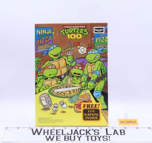 Puzzle art rose ninja pizza adolescente mutant tortues ninja 1990 avec jouet à l'intérieur - Photo 1 sur 3