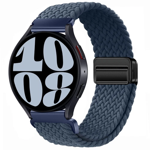 Correa de reloj de pulsera magnética de nailon trenzado de 18 mm 20 mm 22 mm correa de liberación rápida - Imagen 115 de 169