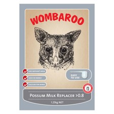 Wombaroo Possum Milk Replacer  0.8 1.25kg  and 5kg Possum & Glider Joeys Food