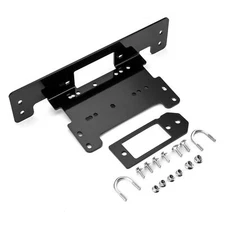WEISEN Heavy-Duty Winch Mount Plate For Kawasaki Mule SX KAF400 4x4 2017-2025