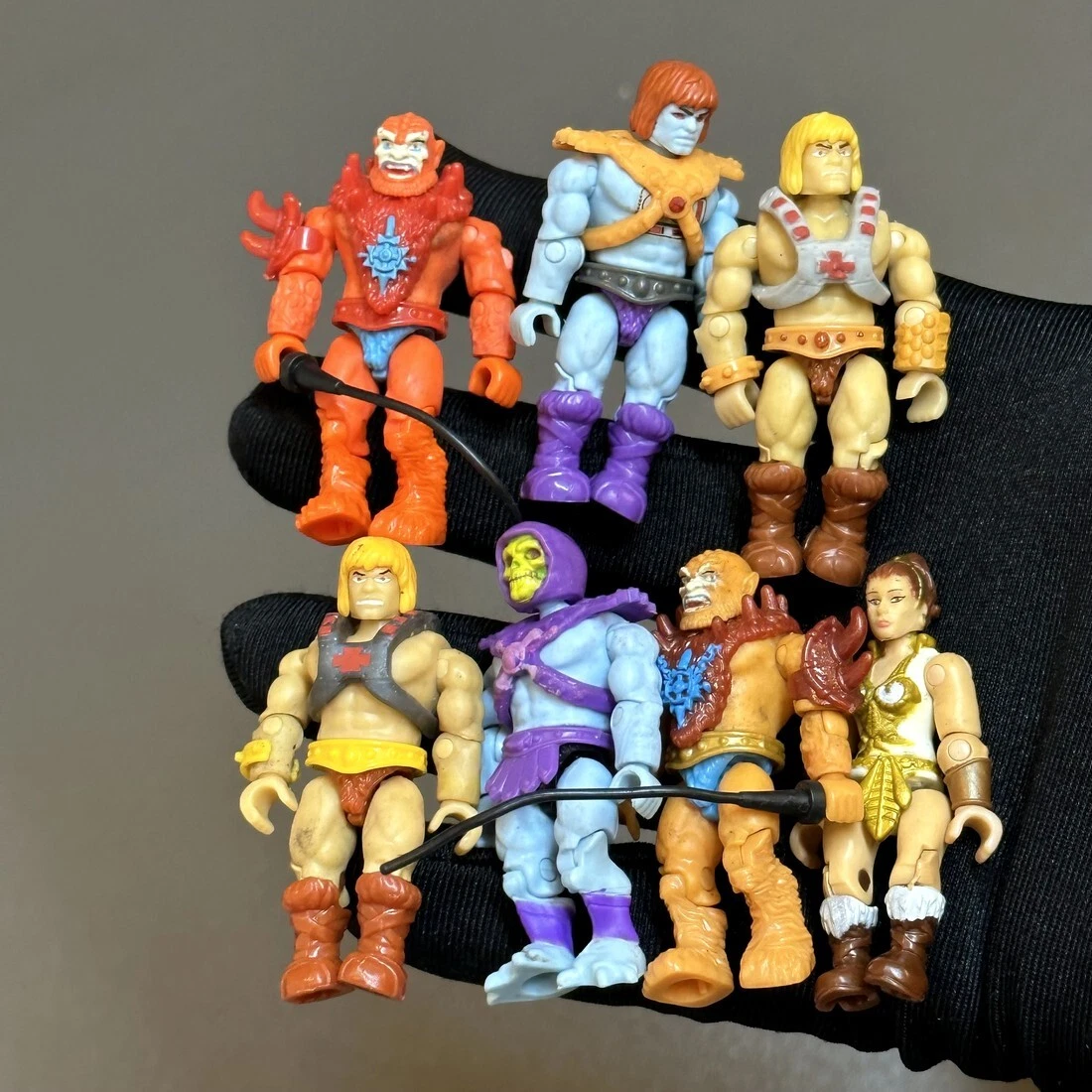 Lot 7 HE MAN Skeletor FAKER MOTU MEGA CONSTRUX Masters of the Universe figure