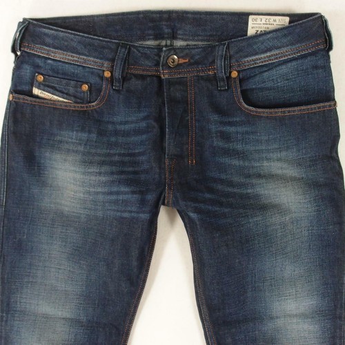 Mens Diesel ZATHAN Regular Bootcut Blue 