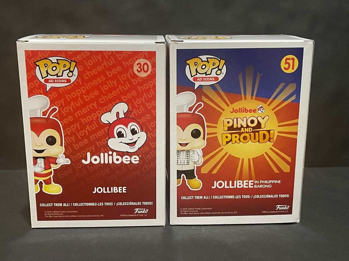 Funko pop ジョリビー Jollibee Barong 30 FUNKO POP! Ad Icons Exclusive Jollibee #30 & Jollibee in