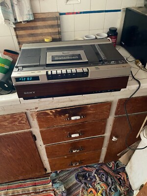 Vintage Sony Sl-5600 Betamax VCR Betascan Working 22 Movies for