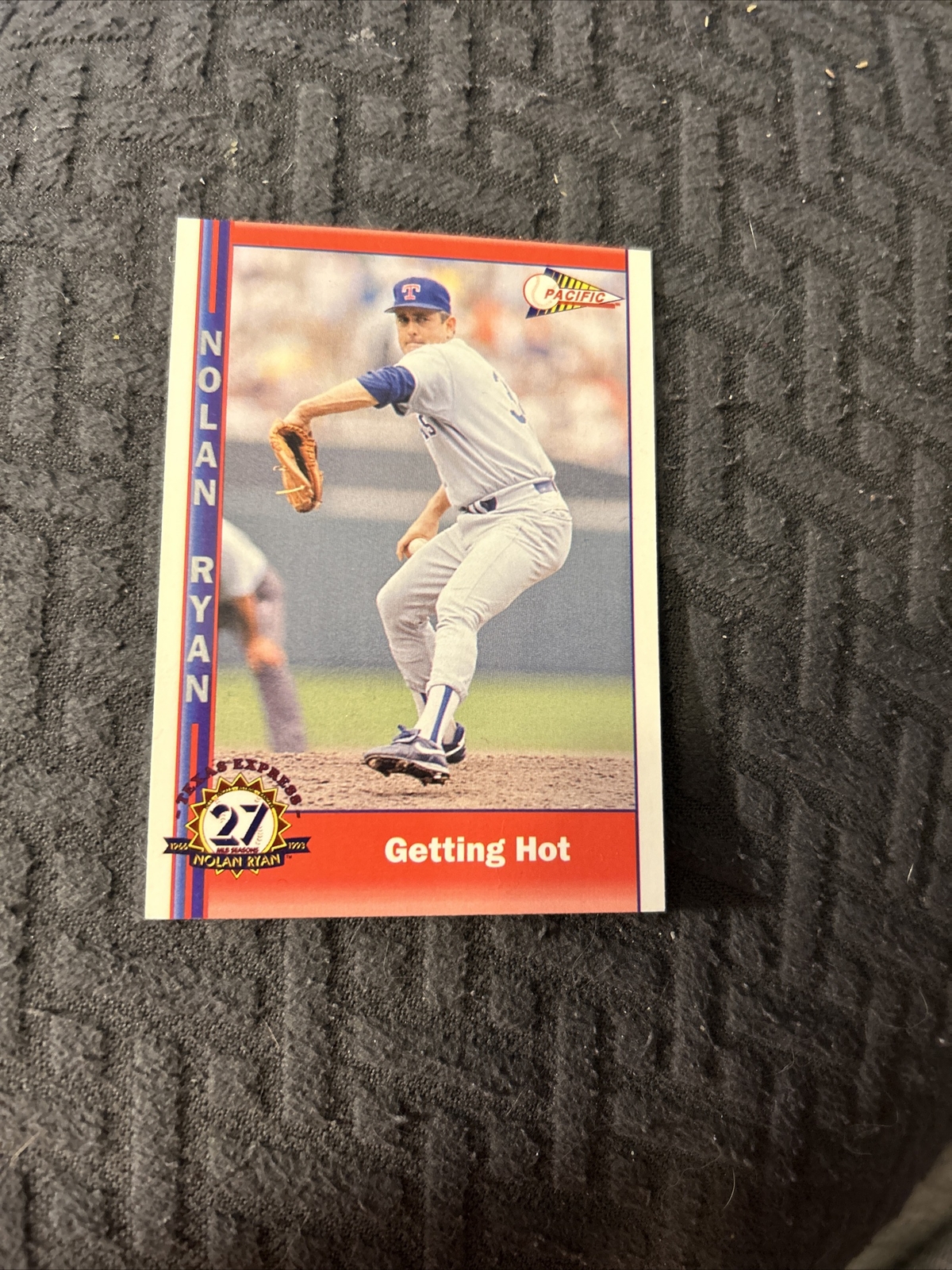 1993 Pacific Texas Express #224 Getting Hot Nolan Ryan Rangers (n)