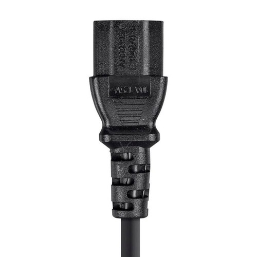 10FT 16 Gauge 3 Prong NEMA 5-15P Male to IEC320 C13 Female PC Power Cord Cable - Picture 6 of 7