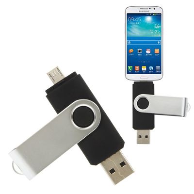 64GB USB 2.0 Swivel Micro-USB Android Smart Phone Tablet OTG Flash Memory Drive