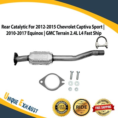 Rear Catalytic For 2012-2015 Captiva Sport | 2010-2017 Equinox | Terrain 2.4L L4