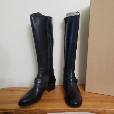 *CLEARANCE* NEW DGM Top quality Leather Knee Boots/ Size 8 MADE IN ROMANIA