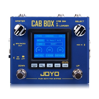 JOYO IR Loading & Cabinet Modeling Guitar Pedal Amp Simulator Multi Modes Pedal