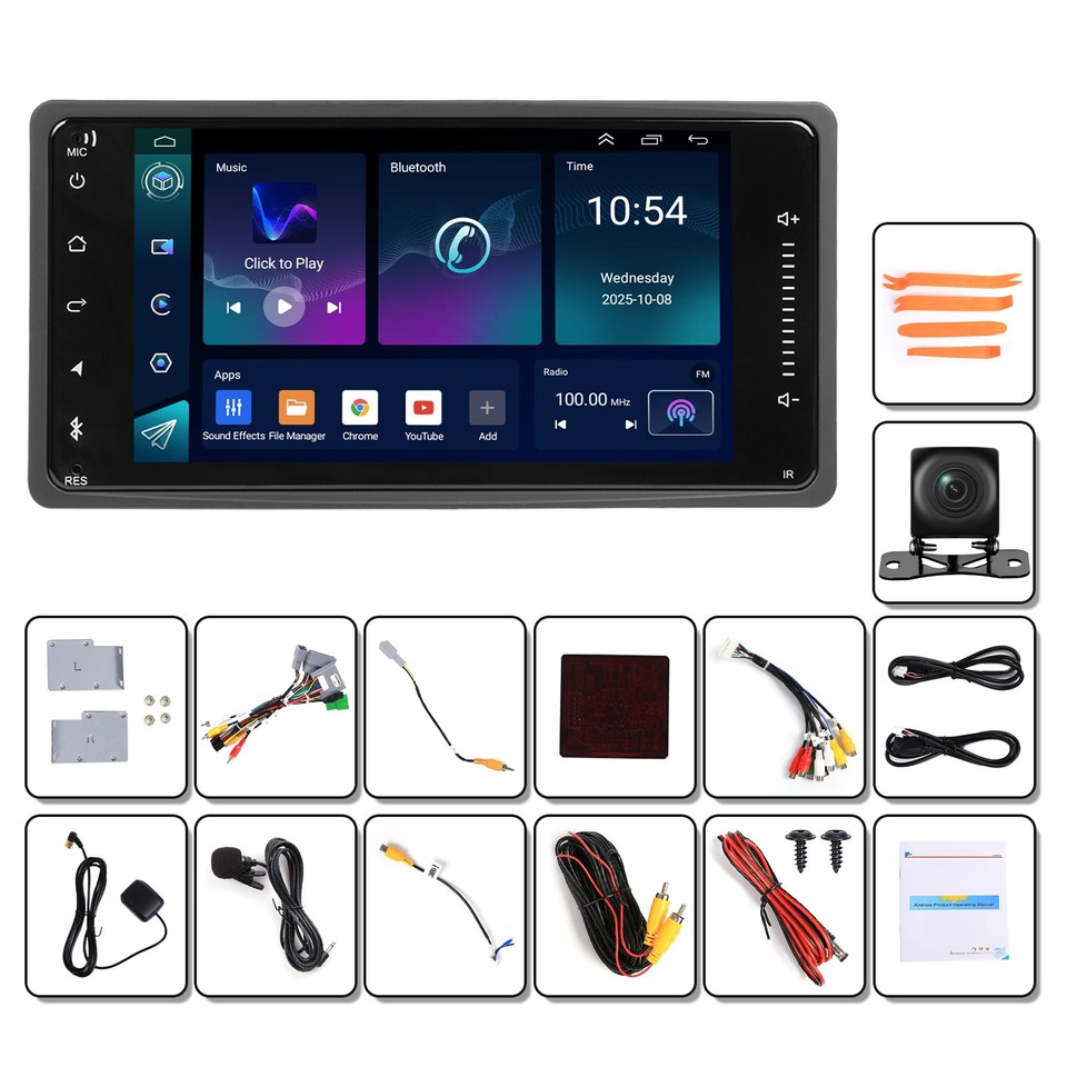‌Android 15 CarPlay 2+64G Car Stereo for Mitsubishi Outlander 2014-2020 ...