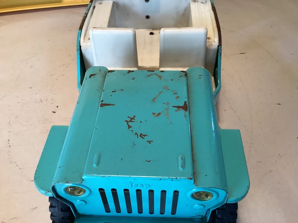 Jeep vintage de aço prensado Tonka - Imagem 3 de 4