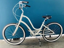 WOMENS ALUMINUM BICYCLE Cruiser  7 Speed Brighton White