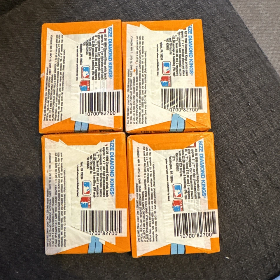 1990 Donruss Baseball Wax Packs X 4. Fully sealed. - Image 2 of 2