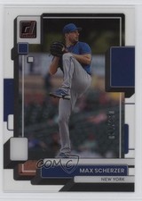 2022 Panini Chronicles Clearly Donruss Red /100 Max Scherzer #49 03rx