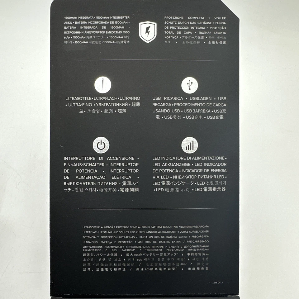 Mophie Juice Pack 氦气电池保护壳 苹果 iPhone 5 & 5s - 紫色 — 第 3/4 张图片