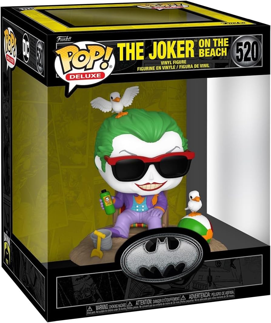 Funko Pop DLX 520 Batman 85th Anniversary the Joker on the Beach