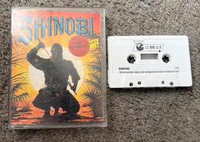 Commodore 64 C64 Shinobi von Virgin Computerspiel getestet funktioniert 
