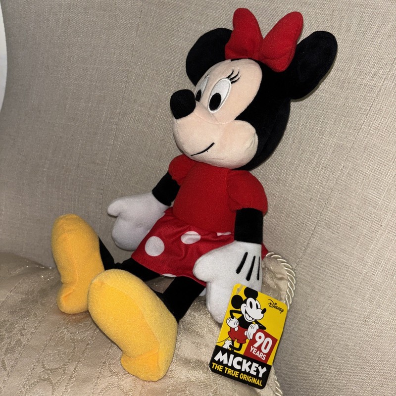 MINNIE MOUSE Disney 90 Years Kohls Cares 14" Plush Stuffed Toy All Ages NWT 