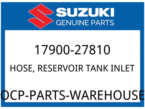 HOSE, RESERVOIR TANK INLET