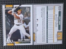 Colby Thomas 2026 Topps Rookie Cards