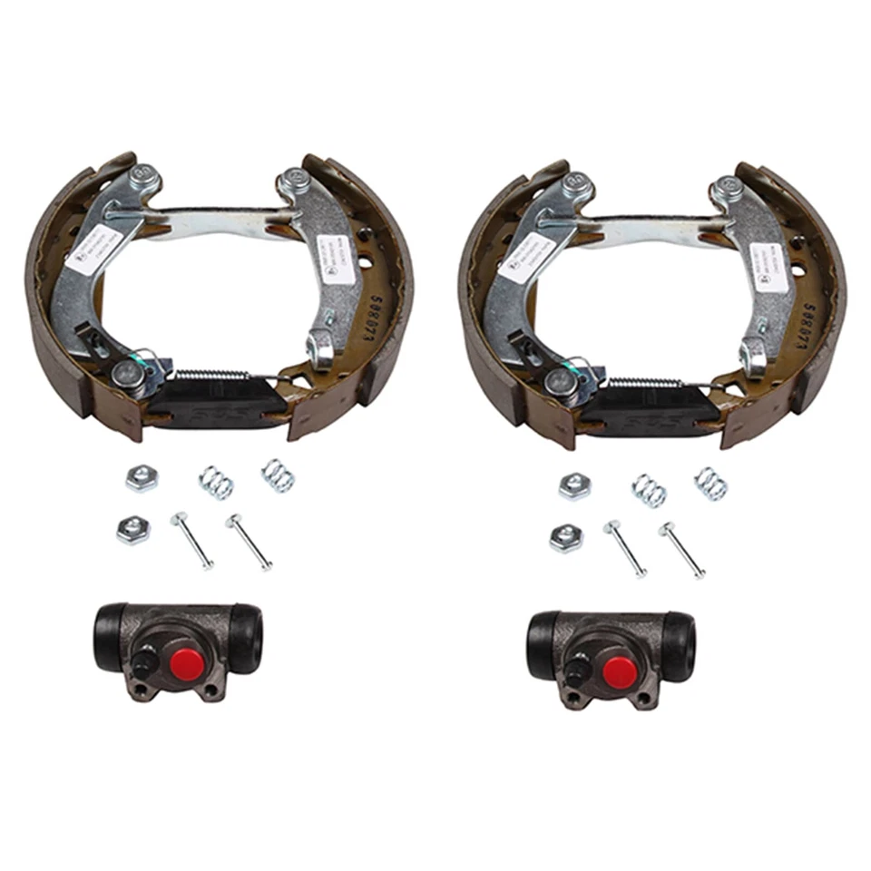 NK Mâchoires de Frein Fixés Essieu Arrière Compatible pour Peugeot 205 à Tambour - Photo 2/3