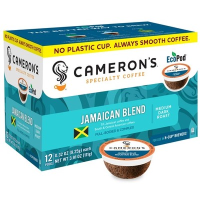 Cameron's Smooth Coffee Jamaican Blend, 12 Pods