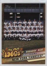 2020 Topps Decades Best Teams Gold 9/50 New York Yankees #DB-22 0oc8