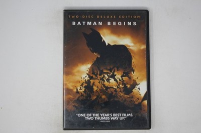 Batman Begins Two-disc Deluxe Edition DVD Christian Bale