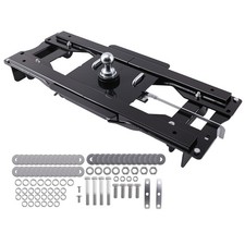 Direct Fit Gooseneck Hitch Mount For Ford F-250 F-350 F-450 2023-2025 Black