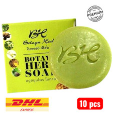 10x Botaya Natural Herb Soap 50g. Face and Body Reduce Acne Freckles Blemishes