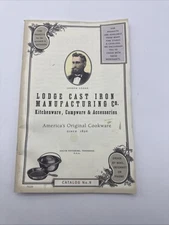 Lodge Cast Iron Manufacturing Co. Catalog No. 9 Kitchenware Campware Accessories
