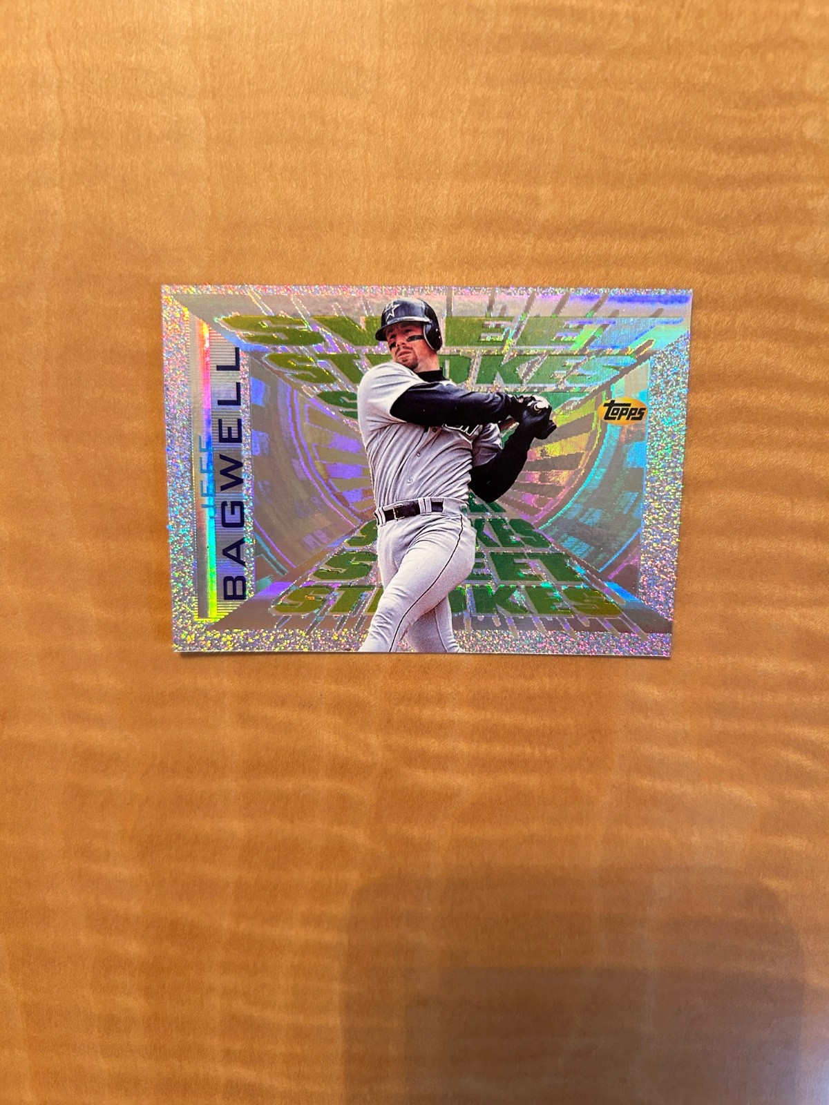 1997 TOPPS SWEET STROKES #SS2 JEFF BAGWELL!! MINT REFRACTOR!! $1 SHIPPING!!