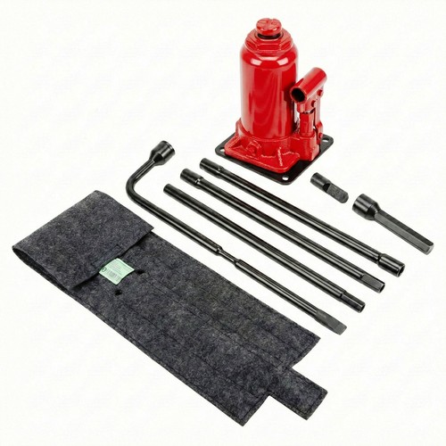 DUALLY 6 Ton Bottle Jack & Tool Roll Spare Tire Lug Nut Wrench SUPER DUTY F550