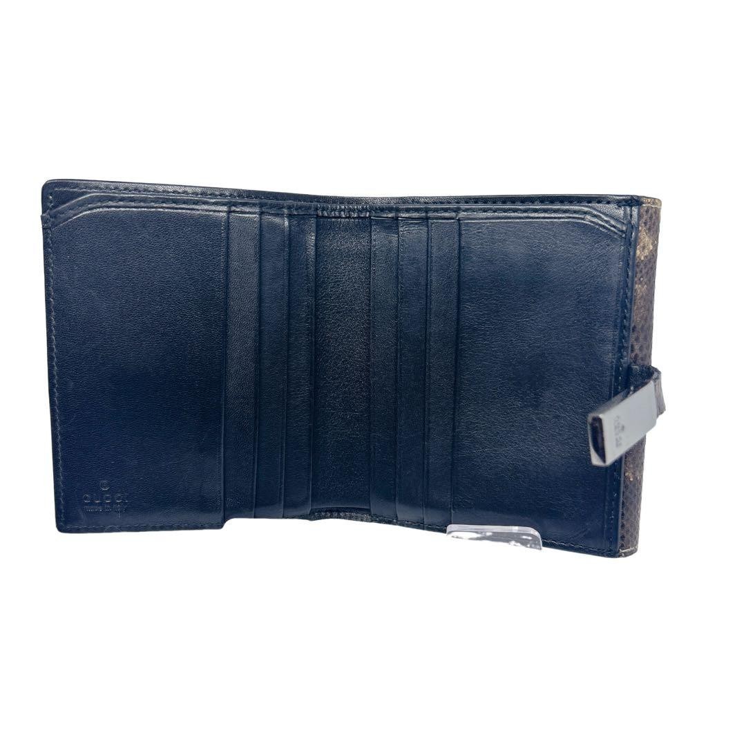 GUCCI Bifold Wallet Python Luxury Compact - image 3