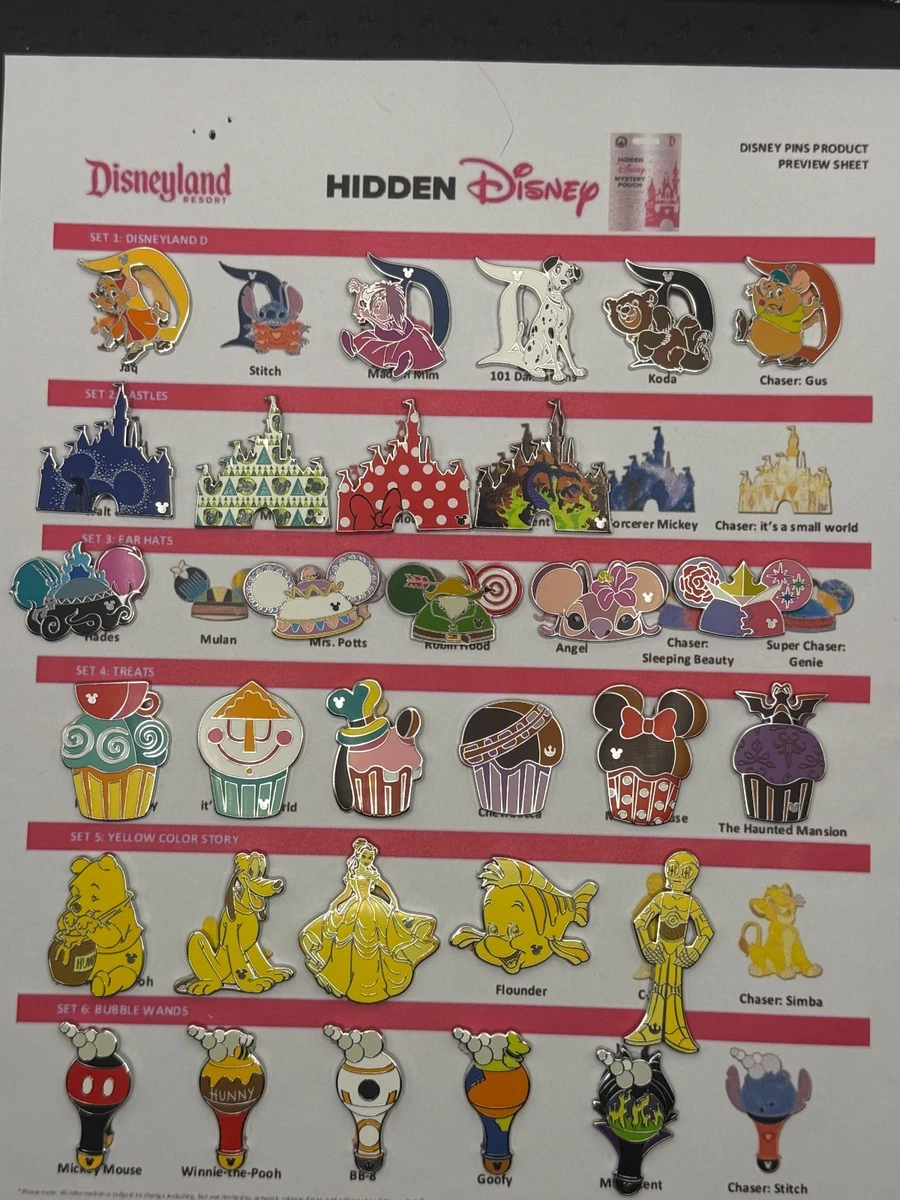 Disney Hidden Mickey Pins for sale | eBay