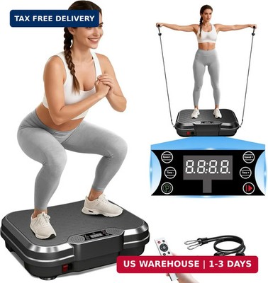 AoraPulse Vibration Plate Exercise Machine, Vibration Plate for Lymphatic Draina