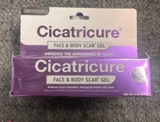 Cicatricure Scar Reducing Cream, Face & Body Scar Gel, 1 oz (30g)