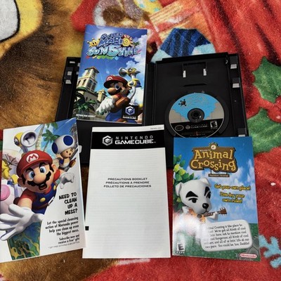 Super Mario Sunshine Nintendo GameCube Black Label Complete In Box All Inserts