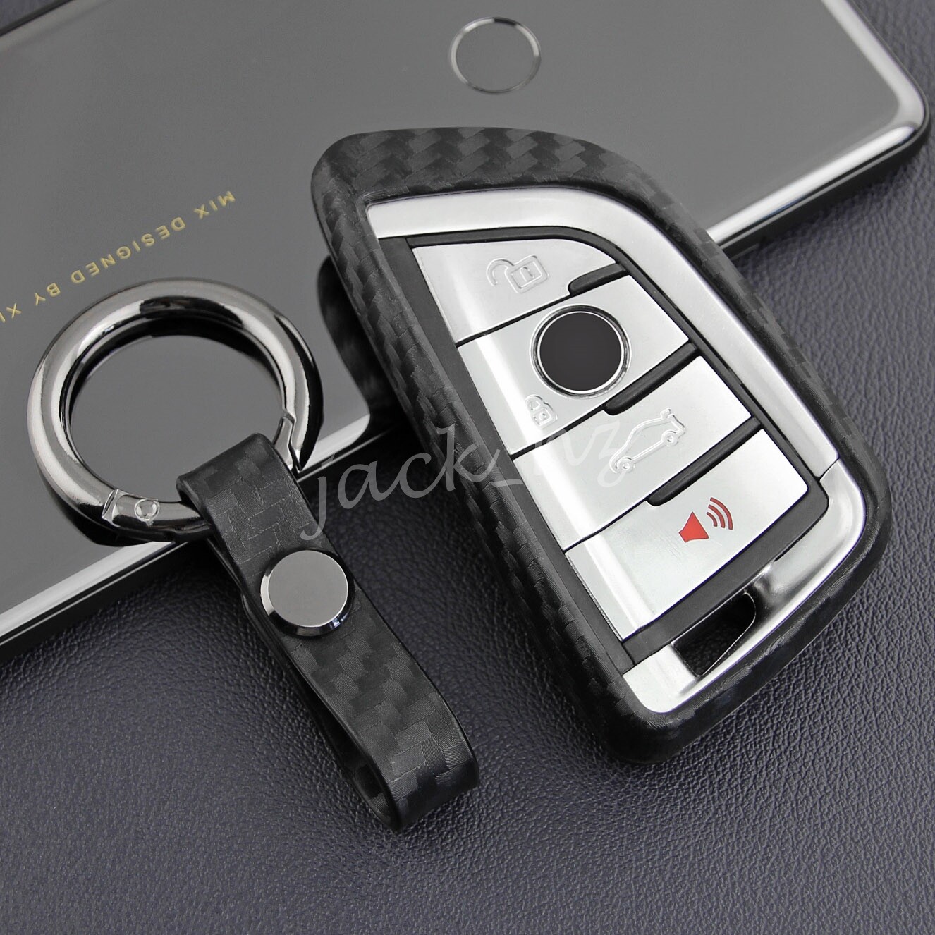 Key Fob Case Cover Accessories For BMW G20 G30 G32 F48 F39 G01 G05 G07 ...