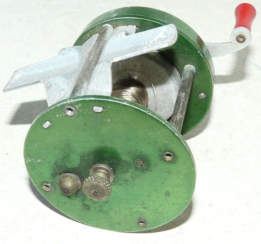MOULINET DE PÊCHE ANCIEN SANS MARQUE