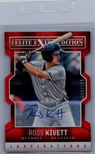 2014 Panini Elite Extra Edition #42 Ross Kivett Signature Inspirations #/100