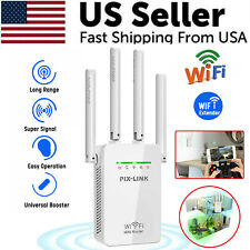 1200Mbps WiFi Range Extender Repeater Wireless Amplifier Router Signal Booster
