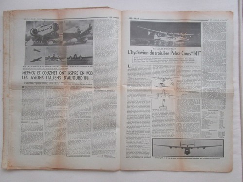 FLÜGEL 1938 871 AMIOT 370 KONSOLIDIERT PBY MOTOR POTEZ CAMS 141 EAUZE RIEDEL - Bild 5 von 7
