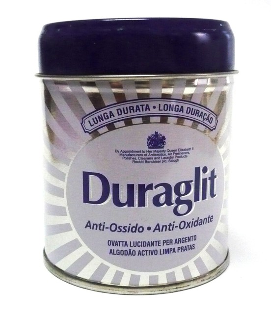 2x Duraglit Silver Cleaner 75g Brasso Silvo Wadding Metal Gold Polish